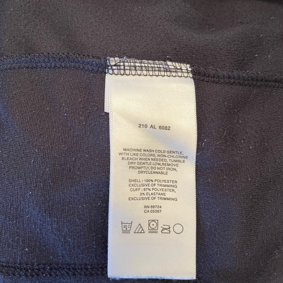 Columbia Fleece Pullover Womens Size L Long Sleeve Quarter Zip dark Blue - Picture 6 of 8